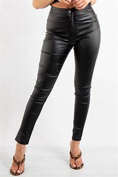 Coated Leggings
