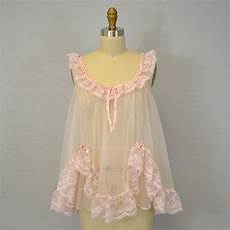 Pink Fluffy Babydoll